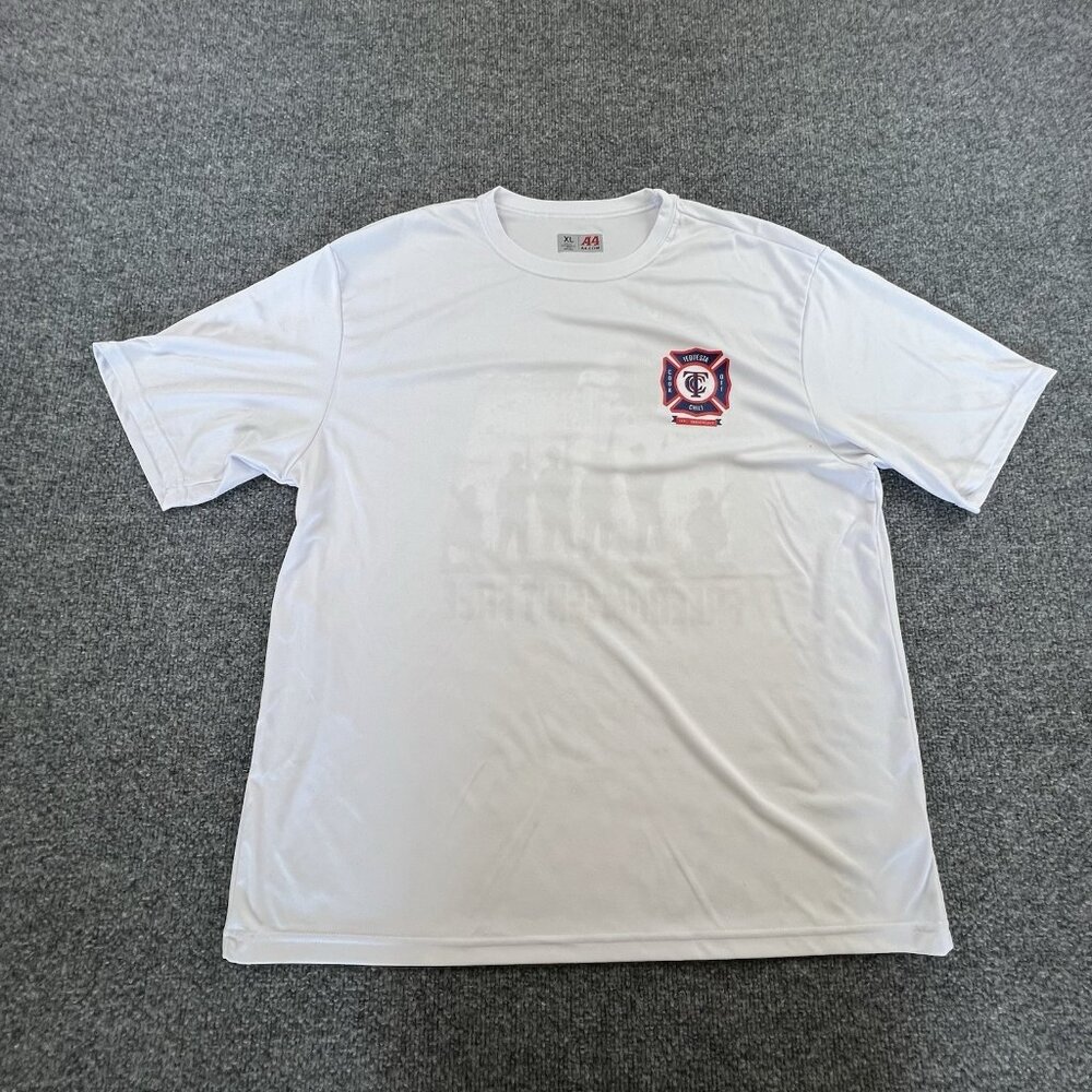 A4‎ T-Shirt XL Tequesta Cook Off Chili 100th Anniversary Performance Tee White